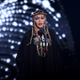 Madonna speaks onstage during the 2018 MTV Video Music Awards at Radio City Music Hall on August 20, 2018 in New York City.